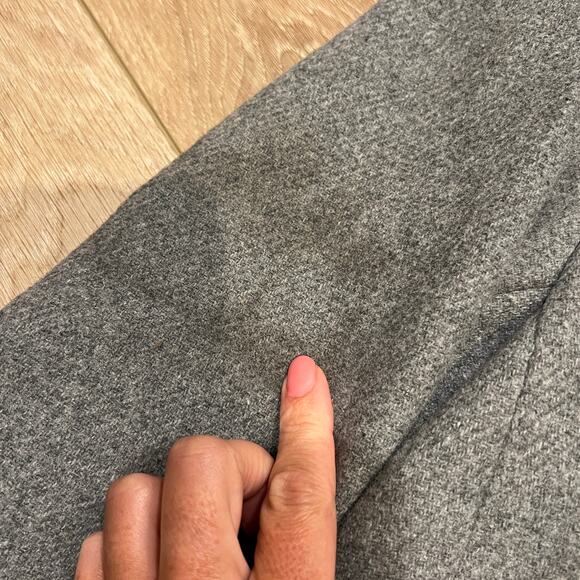 H&M Women's Double-Breasted Coat Size XS In Gray - Picture 9 of 13